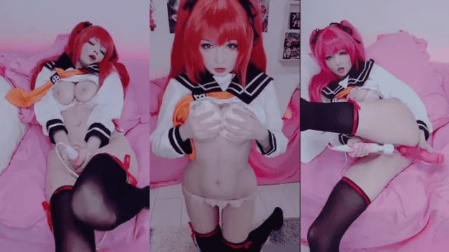 Indo 2024 Viral Hidori Rose Cantik Toge Cosplay Binal
